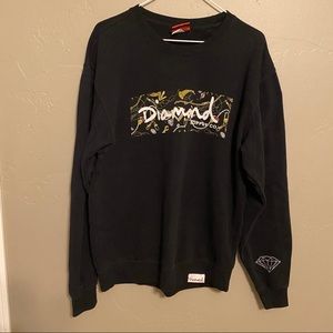 Vintage Distressed Diamond Sweatshirt